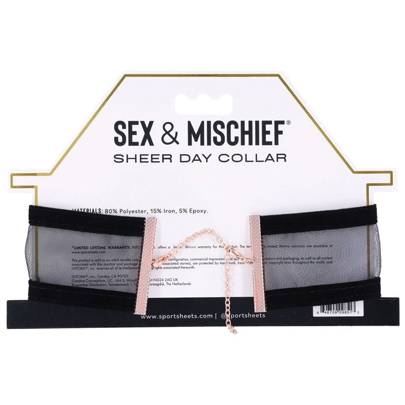 S&M Sheer Day Collar