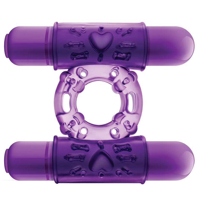 Play With Me Dual Vibrating Cockring