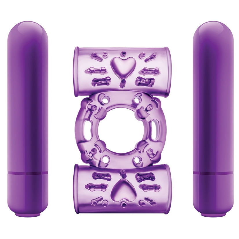 Play With Me Dual Vibrating Cockring