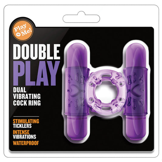 Play With Me Dual Vibrating Cockring