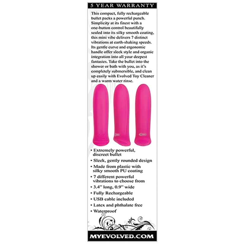 Evolved Pretty In Pink Rechargeable