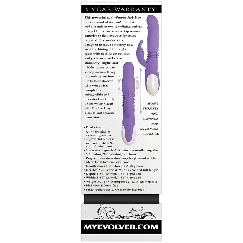 Evolved Thick & Thrust Silicone Bunny