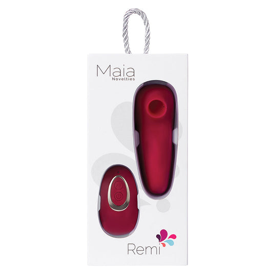 Maia Remi Remote Control Suction Vibe