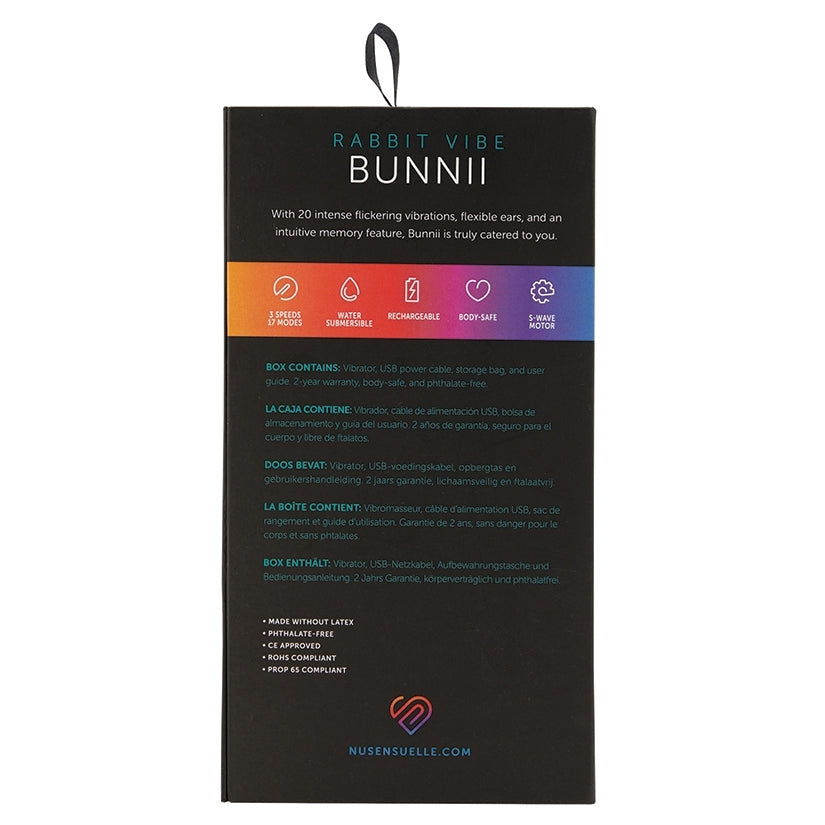 Sensuelle Bunnii 20 Function Vibe-Teal