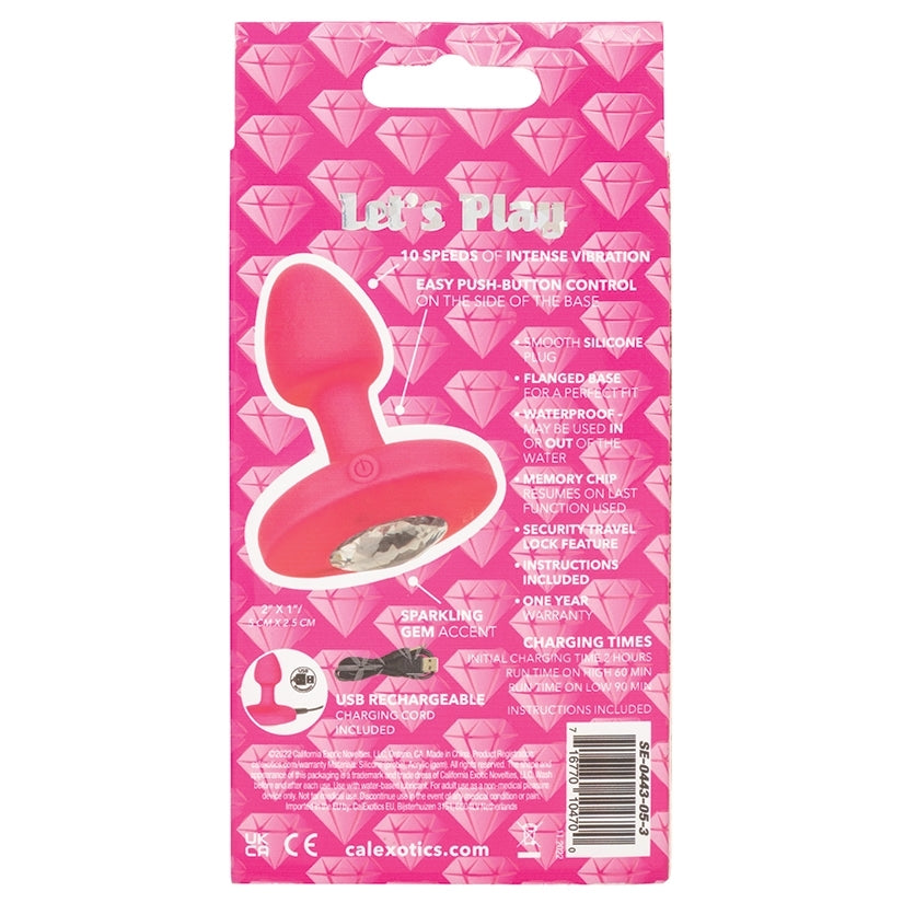 Cheeky Gems Rechargeable Vibrating Probe