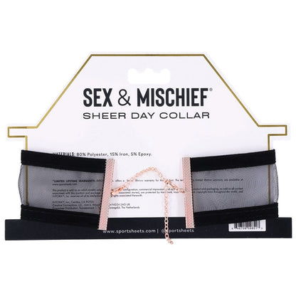 S&M Sheer Day Collar