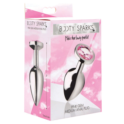 Booty Sparks Pink Gem Anal Plug